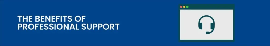 The Benefits of Professional Support