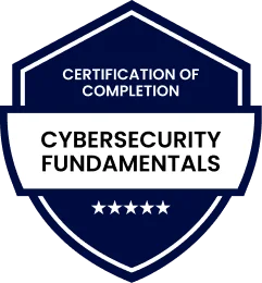About CyberSecurity Fundamentals certificate