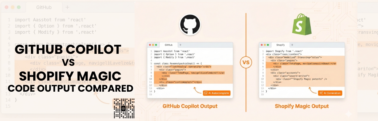 GitHub Copilot vs Shopify Magic Code Output Compared